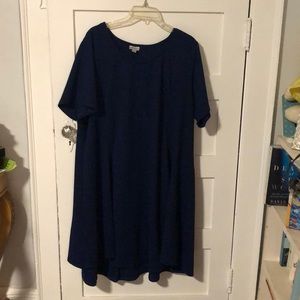 Lane Bryant size 26/28 A Line Navy Blue Dress